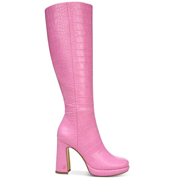 CIRCUS BY SAM EDELMAN Freda High Shaft Boot size 7.5 Stuninng PINK NEW - Picture 2 of 7